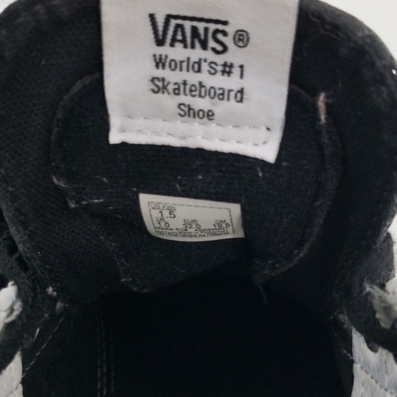 Vans Glitter Checkerboard SK8-hi zip 1.5 - Picture 8 of 8